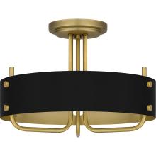 Quoizel Lighting  MAD1717AB - Madden Semi-Flush Mount
