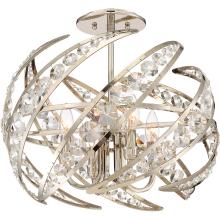 Quoizel Lighting  PCCN1718PK - Crescent Semi-Flush Mount