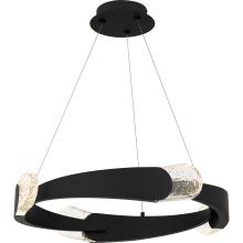 Quoizel Lighting  PCSAF2824MBK - Saffron Pendant