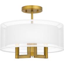 Quoizel Lighting  QSF5576AB - Quoizel Semi-Flush Mount