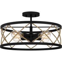 Quoizel Lighting  QSF5632MBK - Quoizel Semi-Flush Mount