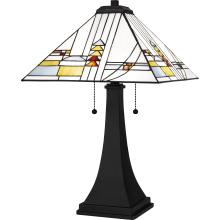 Quoizel Lighting  TF16146MBK - Tiffany Table Lamp