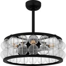 Quoizel Lighting  TRK3123MBK - Terrarock Fandelier