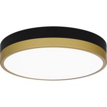Quoizel Lighting  WLN1611MBKG - Weldin Flush Mount