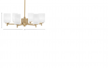 Toltec Company 1206-NAB-541 - Chandeliers