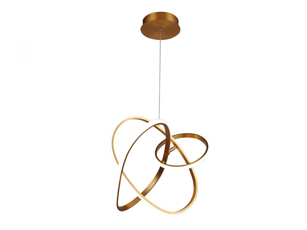 Circa Gold Looping Pendant