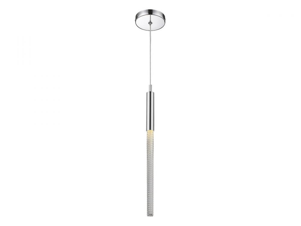 Main Street Collection 1 Light Studded Glass Pendant