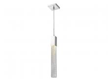 Avenue Lighting HF1901-1-BOA-CH - Boa Collection 1 Light Studded Glass Pendant