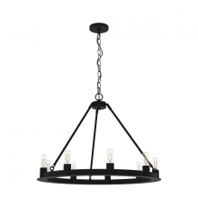 SADDLEWOOD 9 LIGHT CHANDELIER