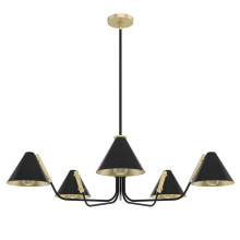 GROVE ISLE 5 LIGHT CHANDELIER