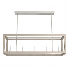 SQUIRE MANOR 5 LIGHT LINEAR CHANDELIER