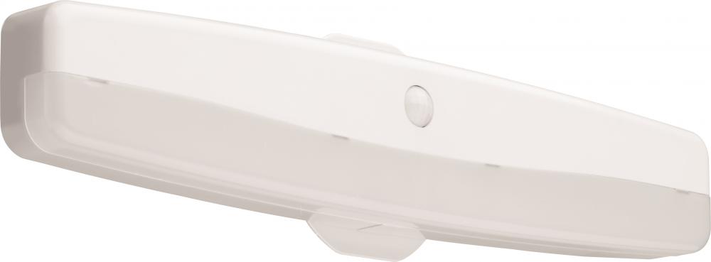 18 in. White 4000K LED Flush Mount Closet Light with Motion Sensor