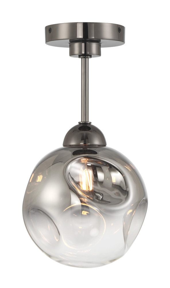 1 LIGHT SEMI FLUSH