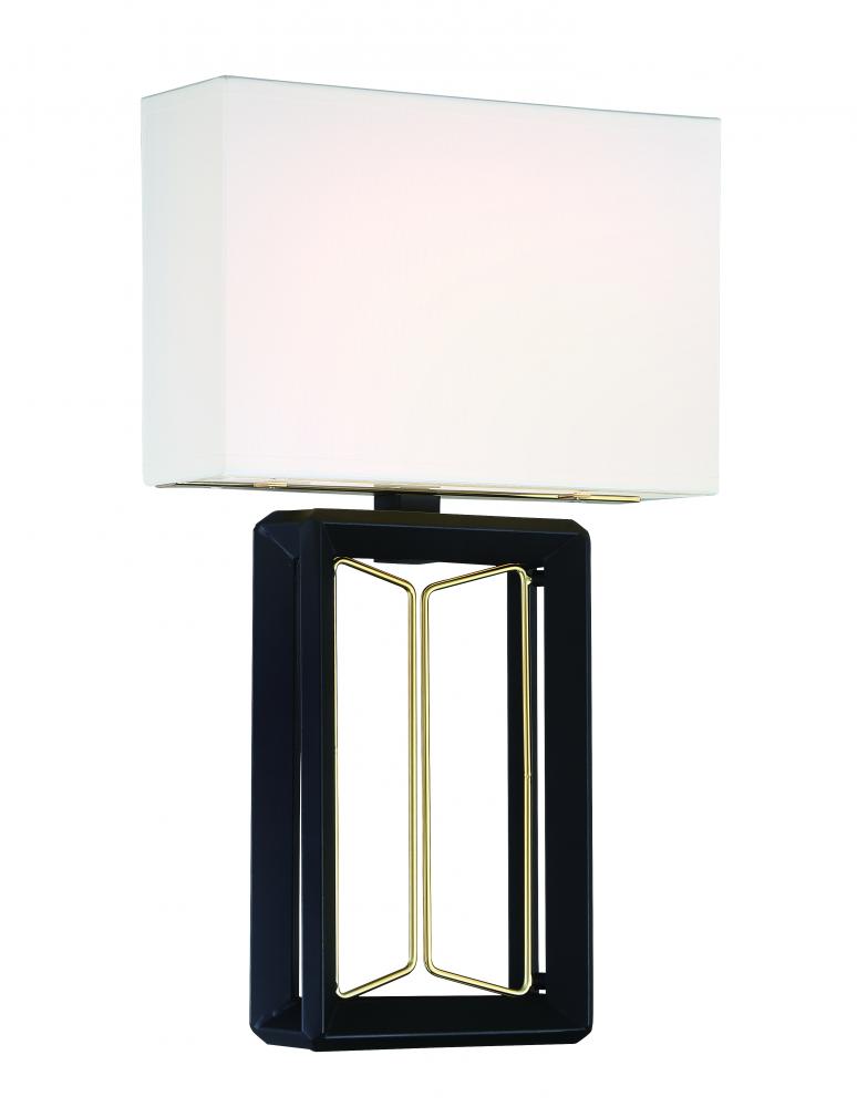 SABLE POINT - 1 LIGHT LED WALL SCONCE