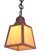 Arroyo Craftsman AH-1TWO-VP - a-line shade pendant with t-bar overlay