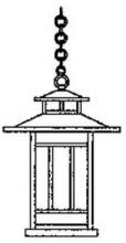 Arroyo Craftsman KH-12M-S - 12" kennebec pendant