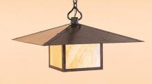 Arroyo Craftsman MH-30TTN-RC - 30" monterey pendant with t-bar overlay