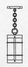 Arroyo Craftsman VH-7NRF-MB - 7" valencia pendant - no roof