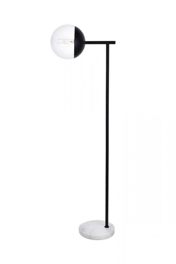 Eclipse F. Lamp L15"W9"H50.5"L1 BK CL