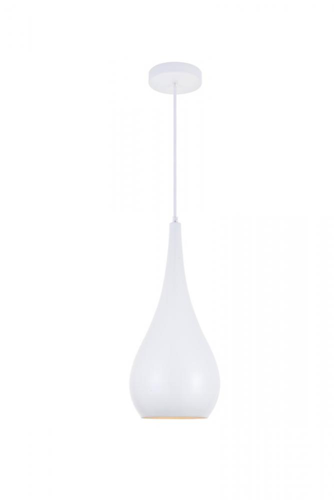 Nora Hang D7.5"H18"L1 White