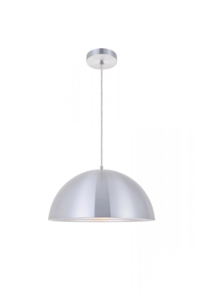 Circa Hang D15.5"H8"L1 Burnished Nickel
