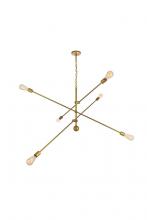 Elegant LD8014D55BR - Axel Hang W55" H21" L6 BR