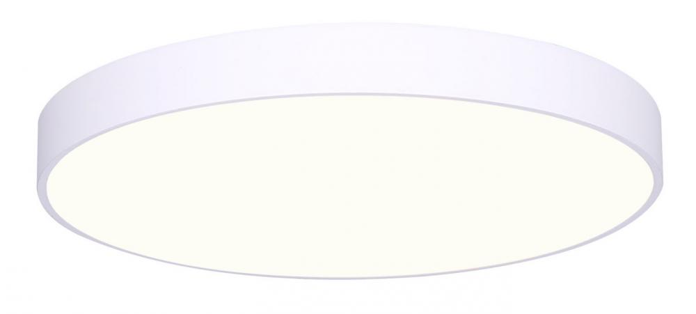 6.1 Inch White LED Edgeless Flush Mount