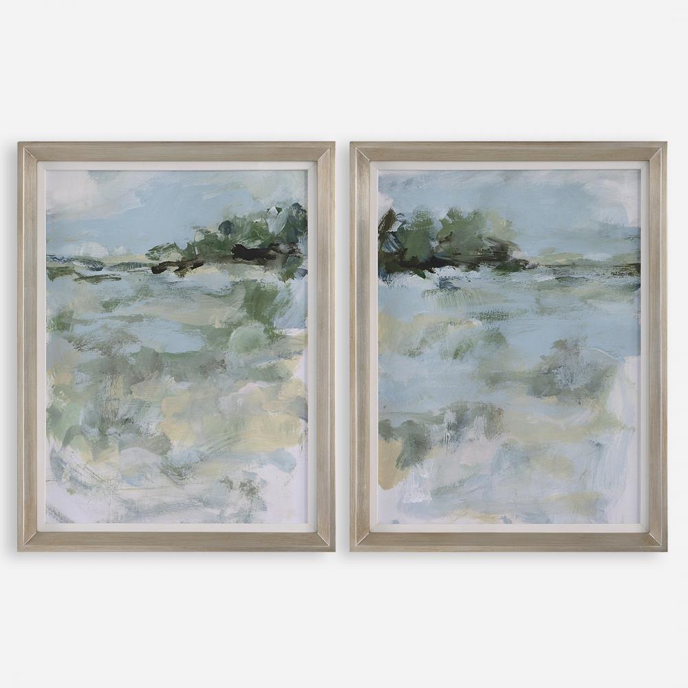 Uttermost Far Away View Framed Prints Set/2